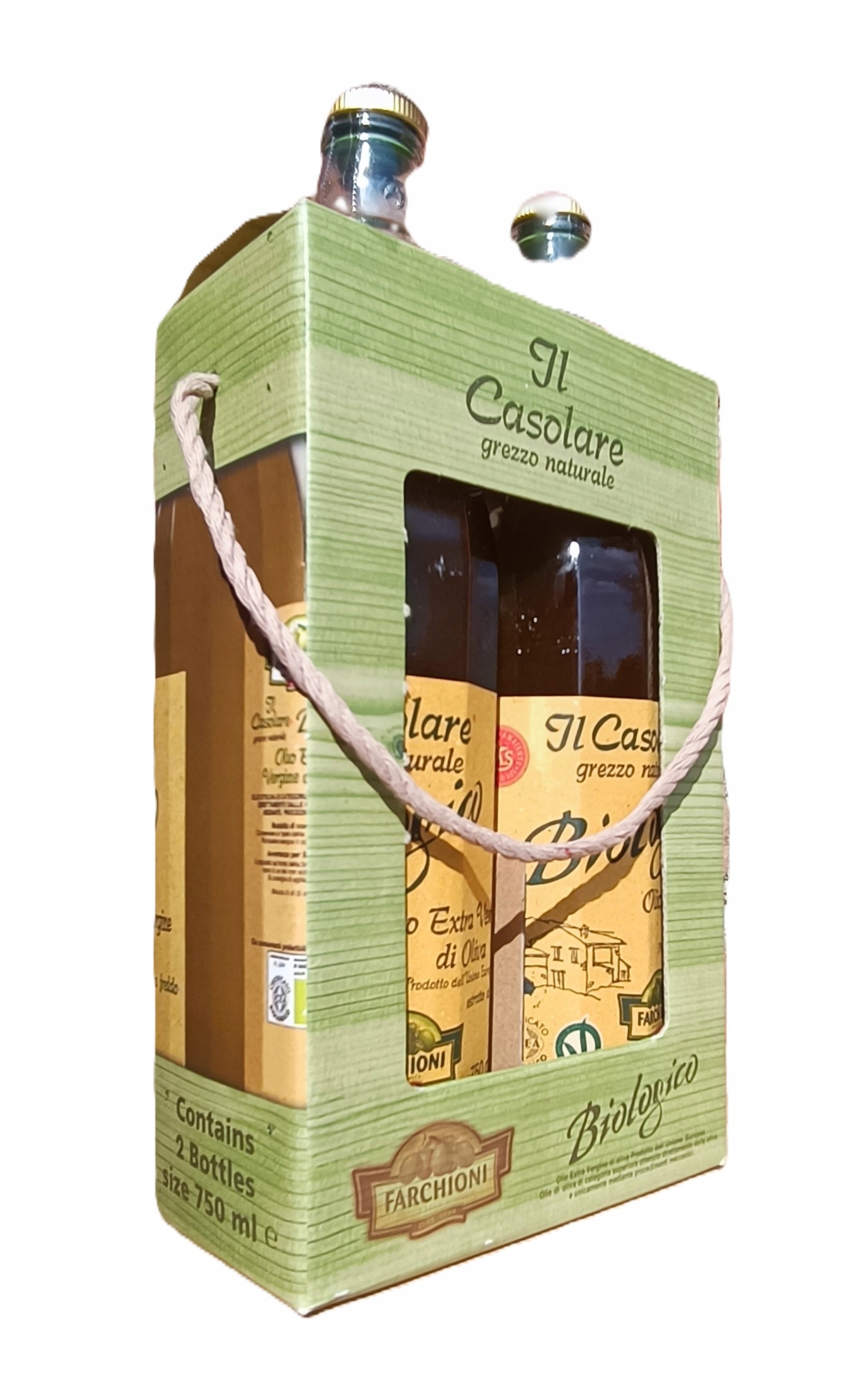 Oliwa extra vergine niefiltrowana zestaw