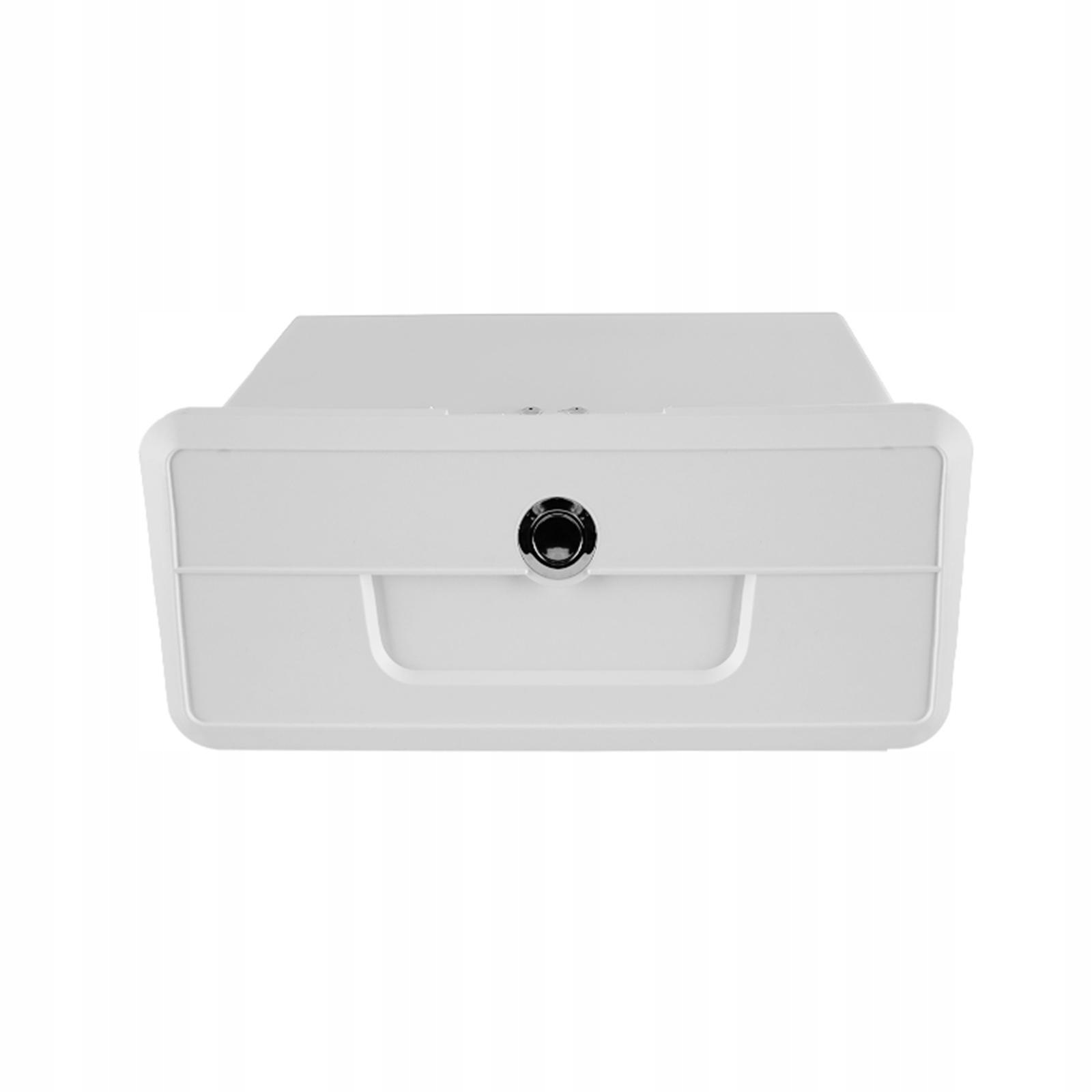 Marine Deck Storage Box with Lock Lockable Tool Box Organizer Yacht biały