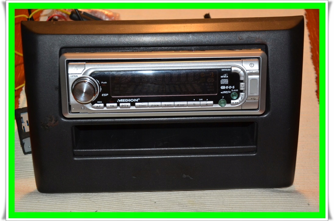 FIAT STILO-RADIO Z CD/mp3/SD/USB +RAMKA=KPL-CAŁY!