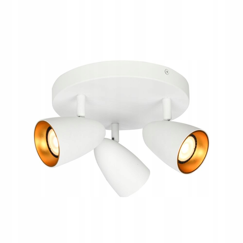 Spotová reflektorová lampa Tino SPL-36748-3R-WH-GD Italux