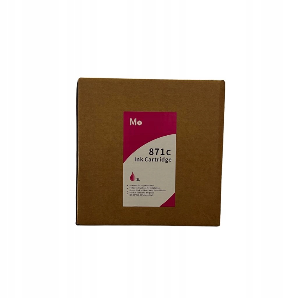 Atrament Hp 871C Magenta 3 L Náhrada