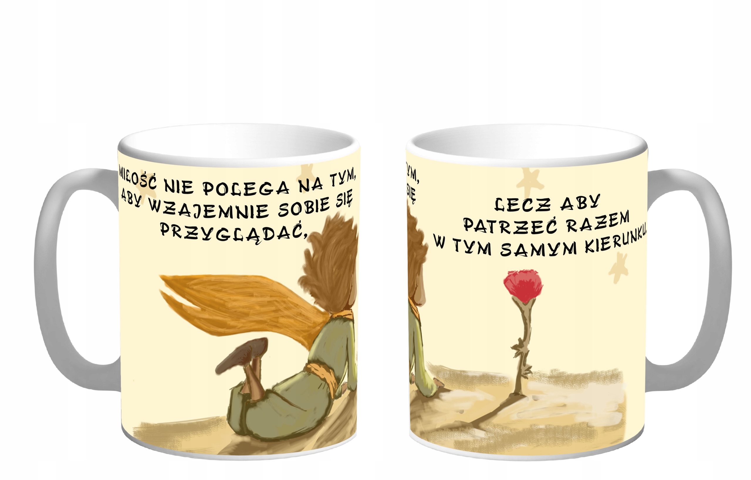 

Kubek Mały Książę Piękne Cytaty Miłość Przyjaźń