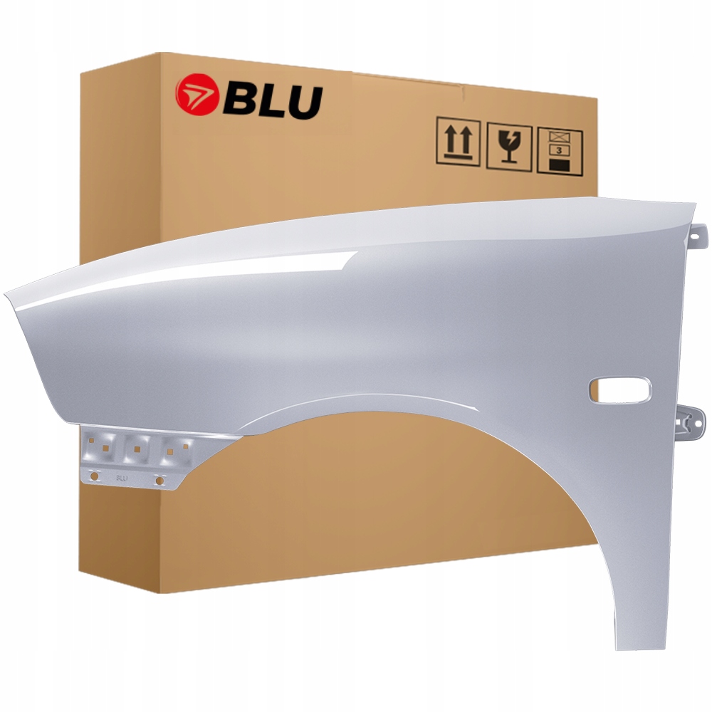 Blu Blatník Seat Ibiza Cordoba III 3 6L LA7W levý stříbrný 02-08 přední