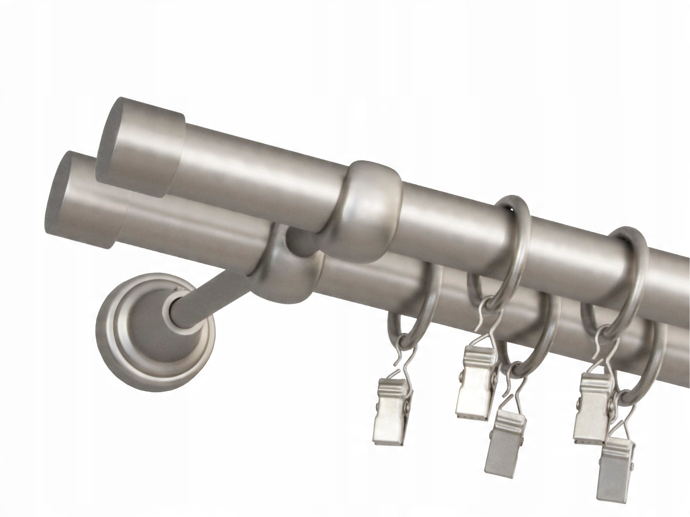 

Karnisz Bojanek podwójny 19+19mm Rullo 160cm Metal