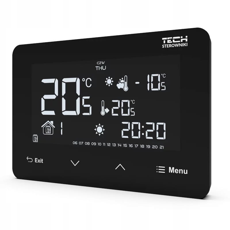 Tech Regulator Pokojowy Dwustanowy ST-293z V2 Bez