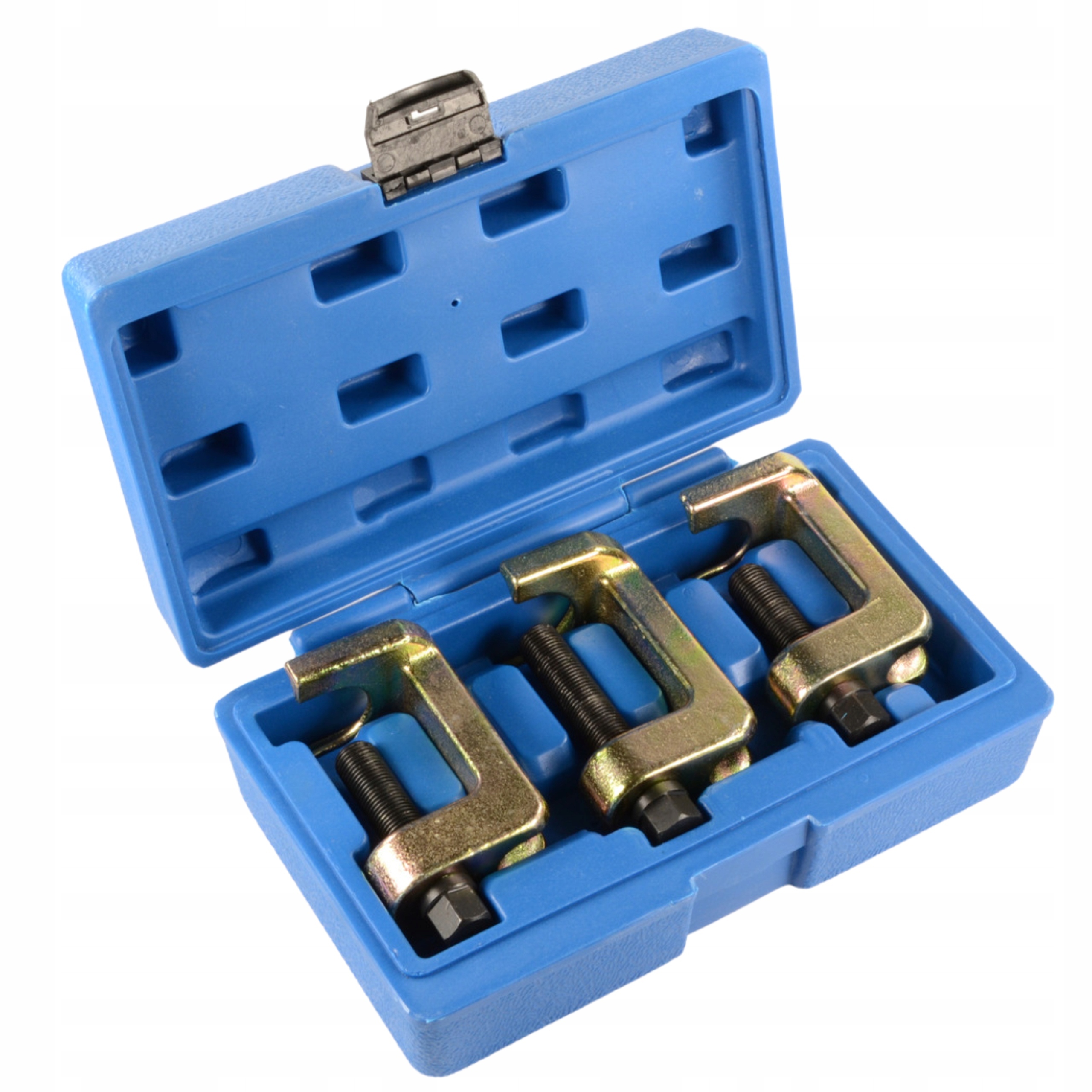 ŚCIĄGACZ DRĄŻKÓW KIEROWNICZYCH SWORZNI PRZEGUBÓW 3 EL. 23, 28, 34 MM BLACK EAN (GTIN) 5902280028239