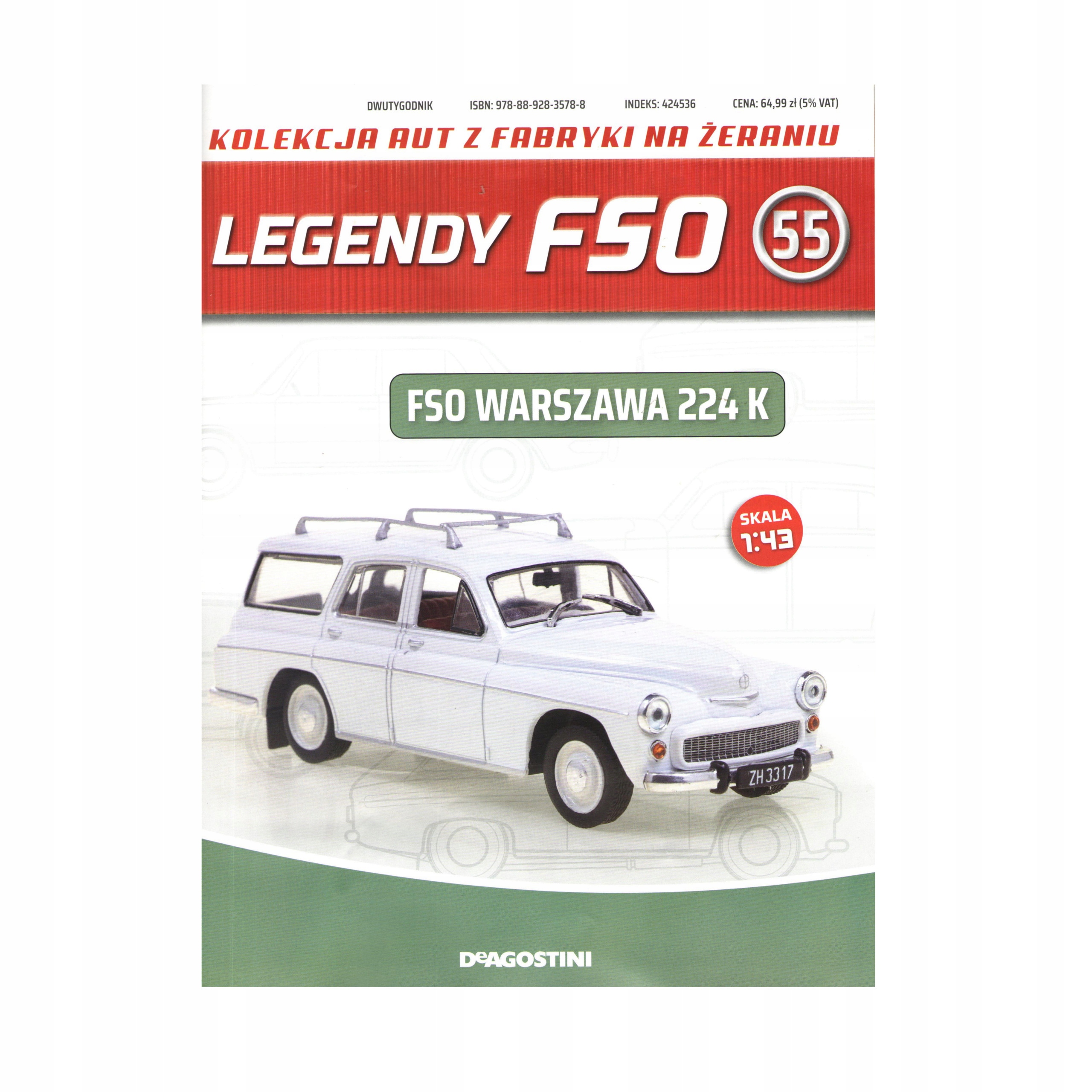 LEGENDY FSO 55 / 2024 FSO WARSZAWA 224 K Tytuł LEGENDY FSO