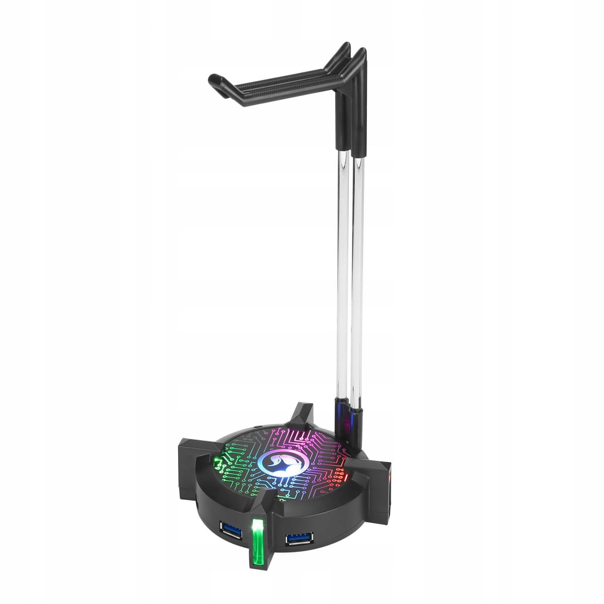 Podświetlany Stojak Na Słuchawki Z Usb HZ-04 Marvo