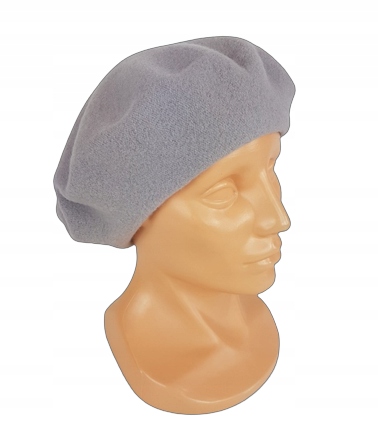 9 BERET FEZKO kolor SZARY rozm. 11''