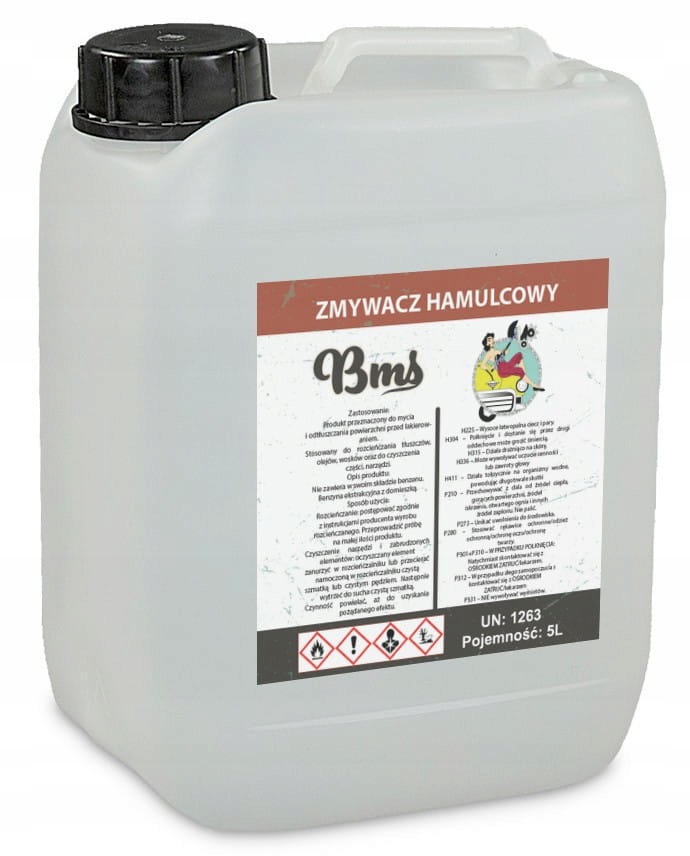 BMS ОБЕЗЖИРИВАТЕЛЬ ДЛЯ СНЯТИЯ ТОРМОЗОВ 10L