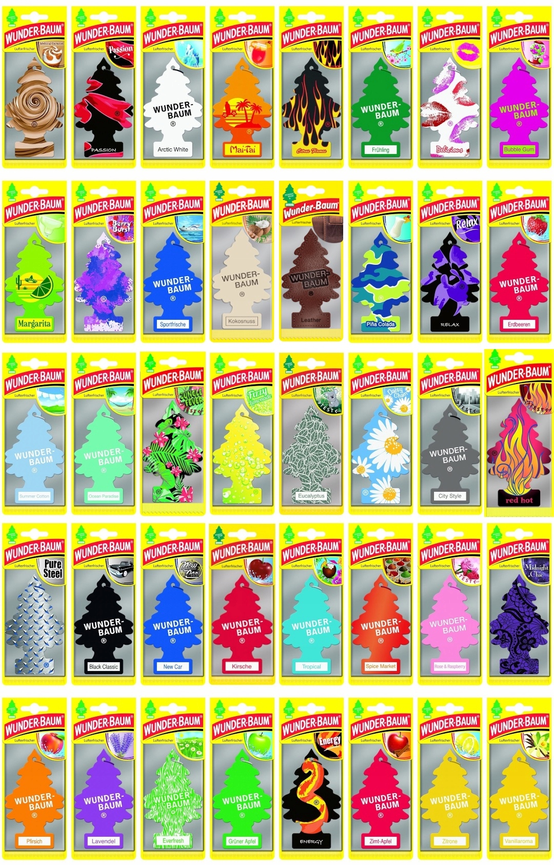 ZAPACH WUNDER-BAUM -SPORT Rodzaj zawieszki