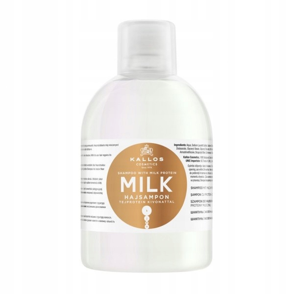 

Kallos szampon Suche zniszczone MilkProtein 1000ml