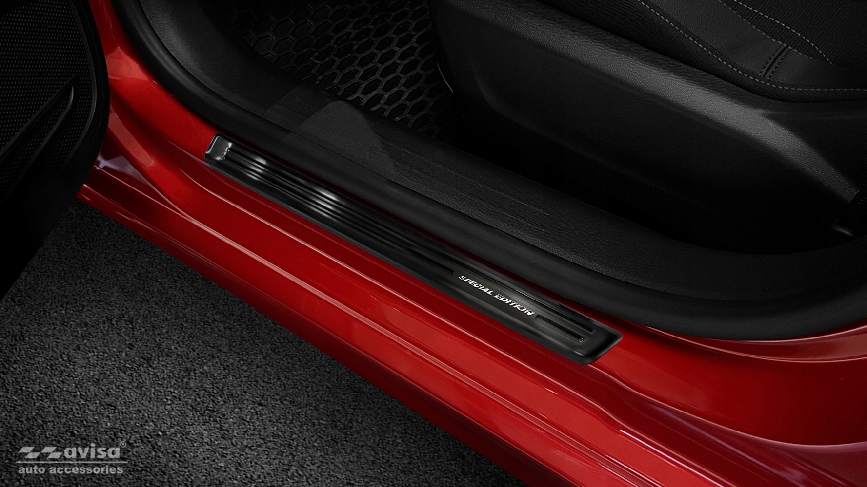 OPEL CORSA VI HB NAKŁADKI PROGOWE LISTWY NA PROGI STALOWE EAN (GTIN) 5901250150307