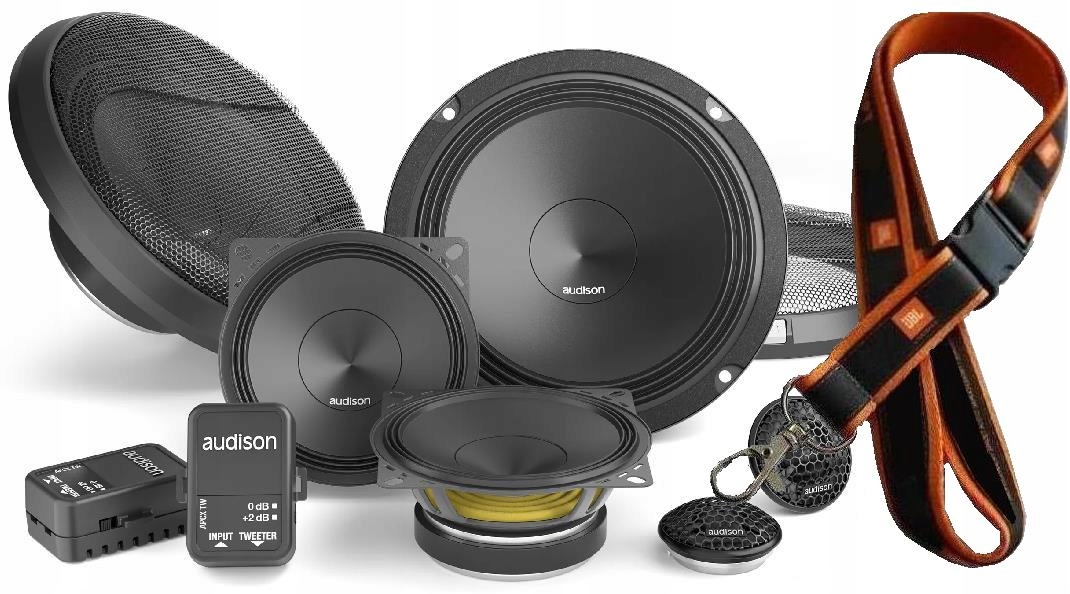 Audison Apk 163 3-DROŻNY System Głośnikowy 165mm 375W