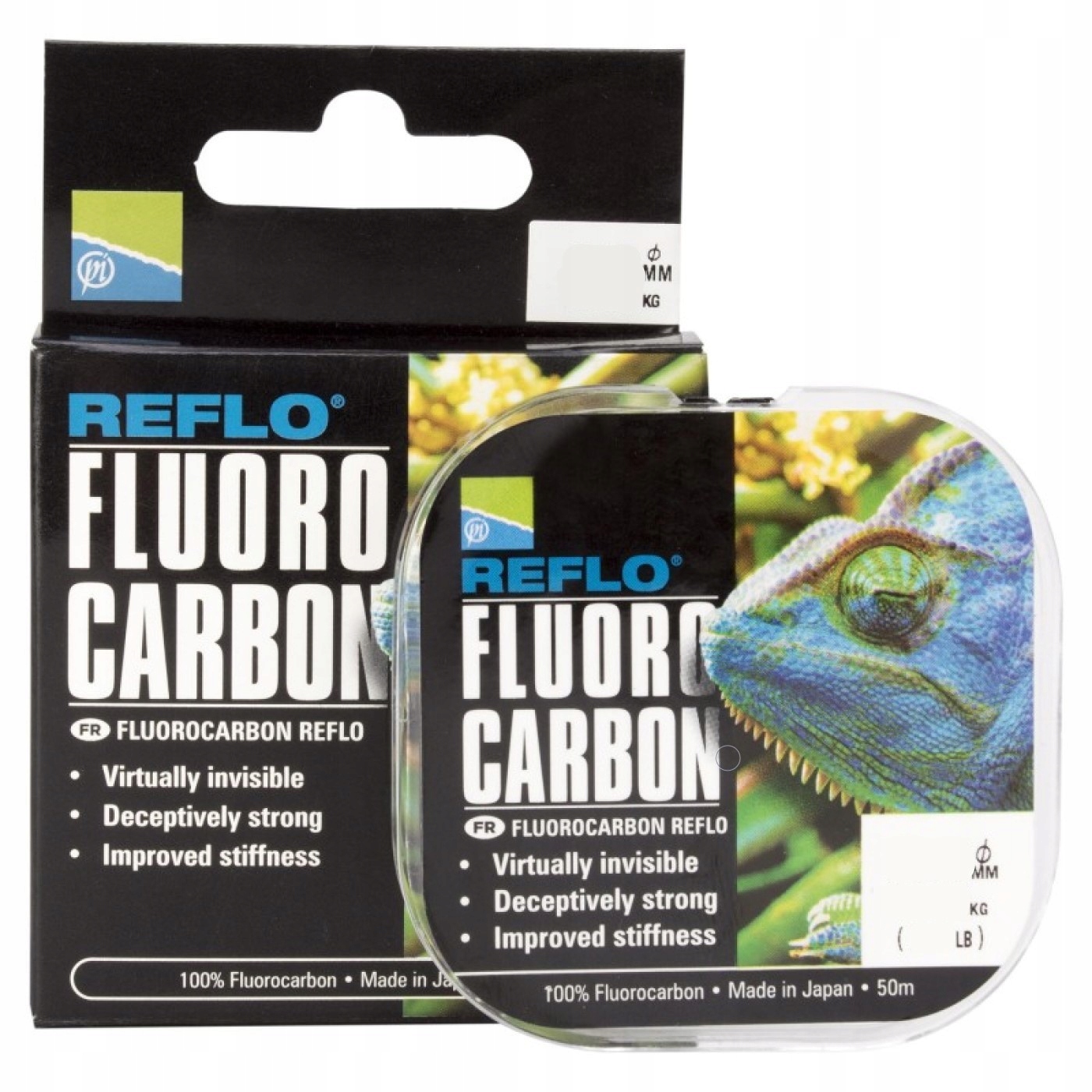 Żyłka Preston Reflo Fluorocarbon 0,10mm 50m