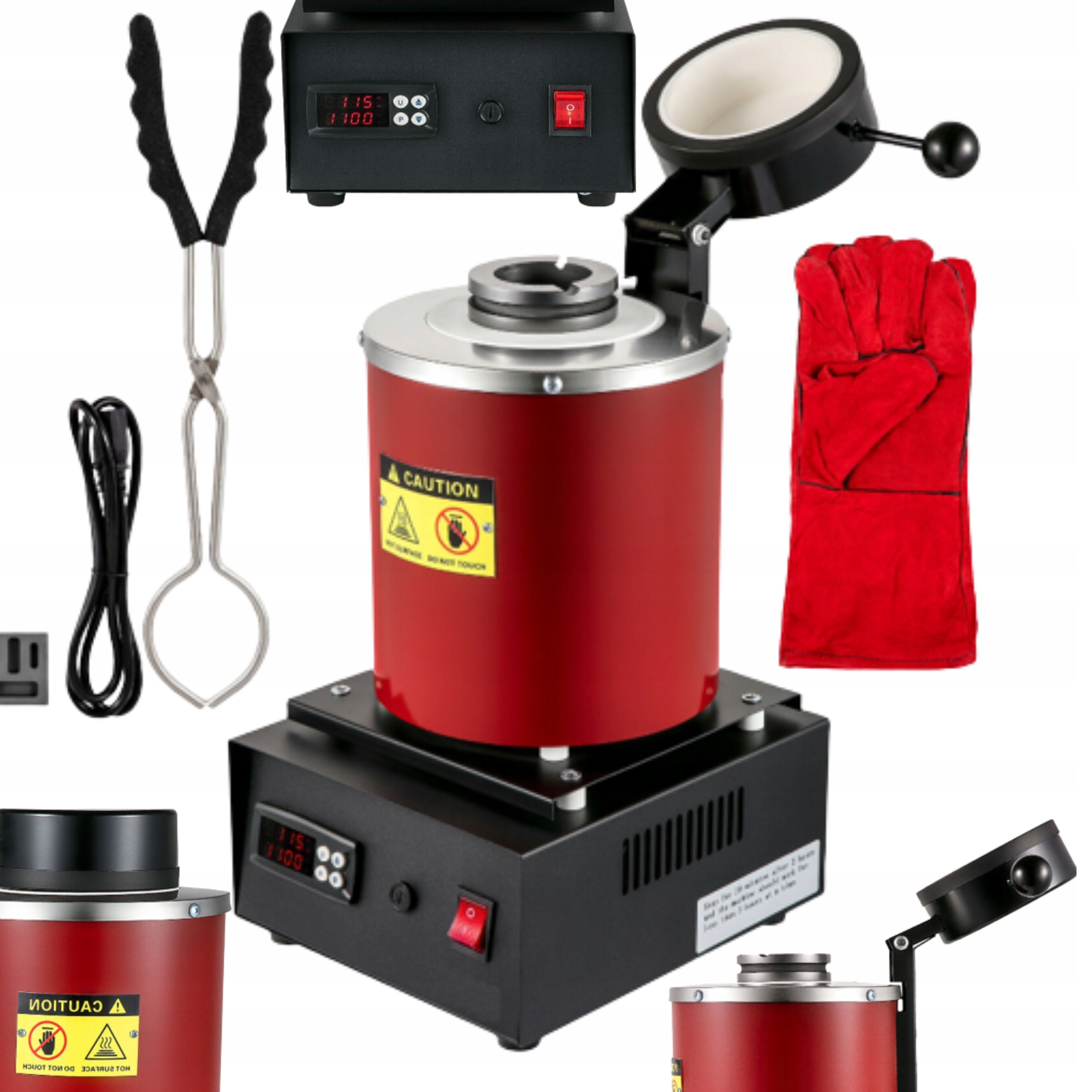 

Piec Elektryczny Do Topienia Metali 3KG 1750W 220V