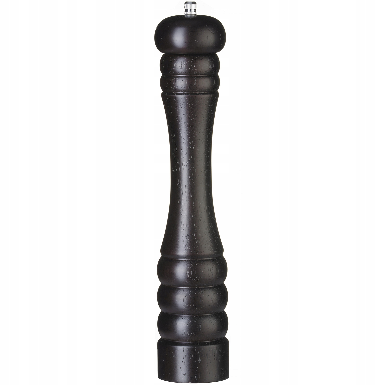 Dřevěný Mlýnek Na Sůl Tmavé Dřevo 315 MM Kuchyňský Manuální Keramický H