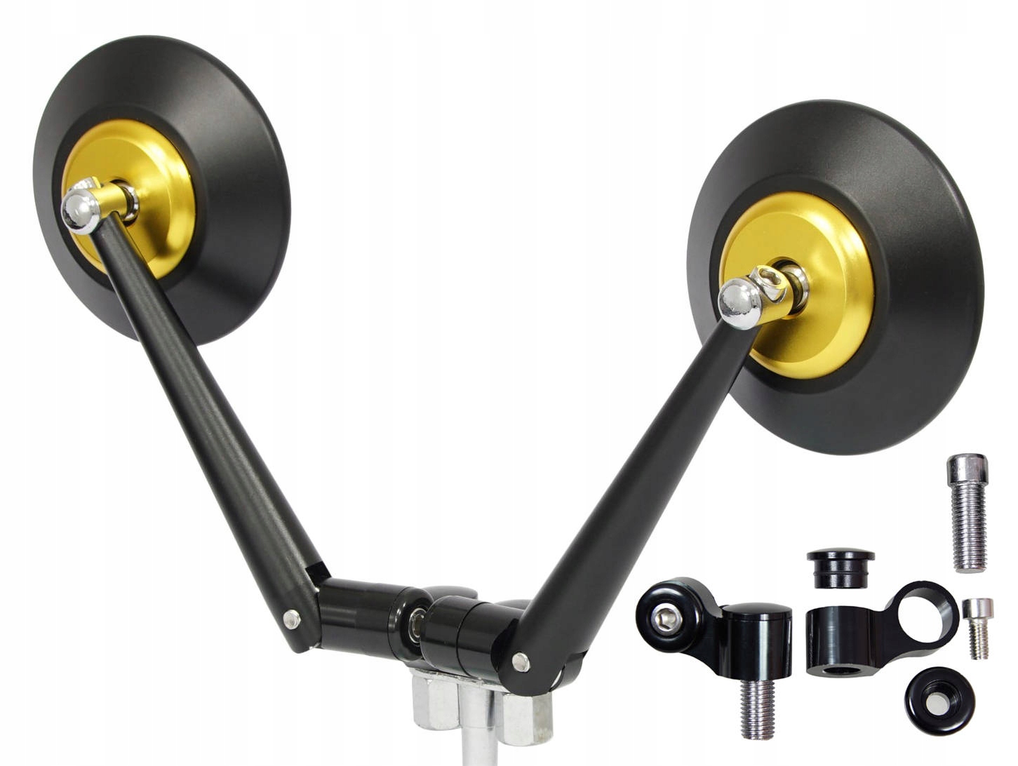 lusterka akcesoryjne CNC retro cafe custom M8 M10