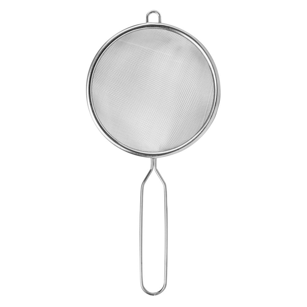 Sitko KUCHENNE stalowe cedzak z uchwytem do odcedzania przesiewania 8 cm