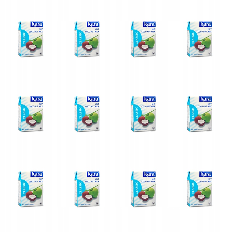Kara kokosové mléko 16-19% Uht 400 ml X12