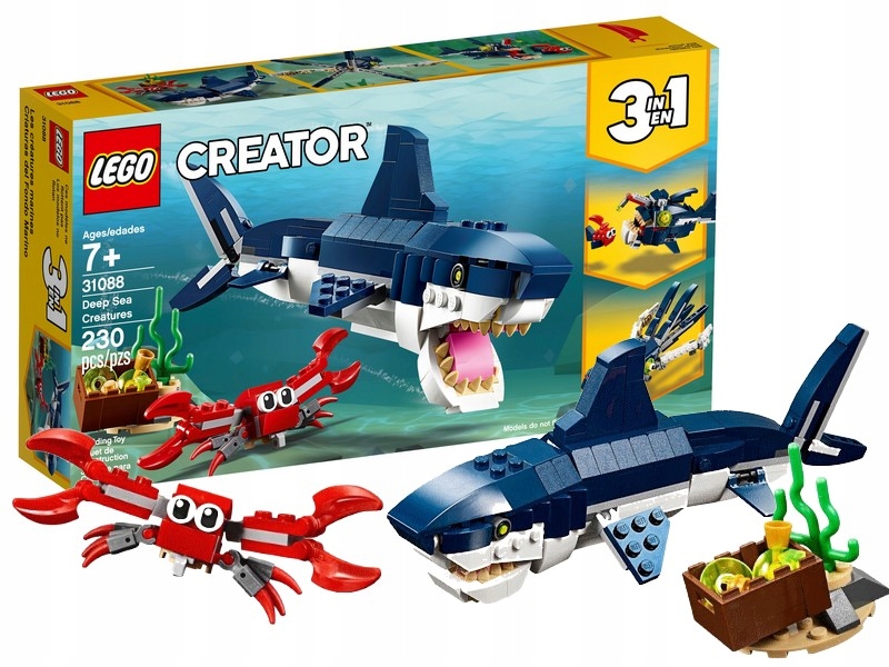 

Lego Creator 31088 Morskie Stworzenia