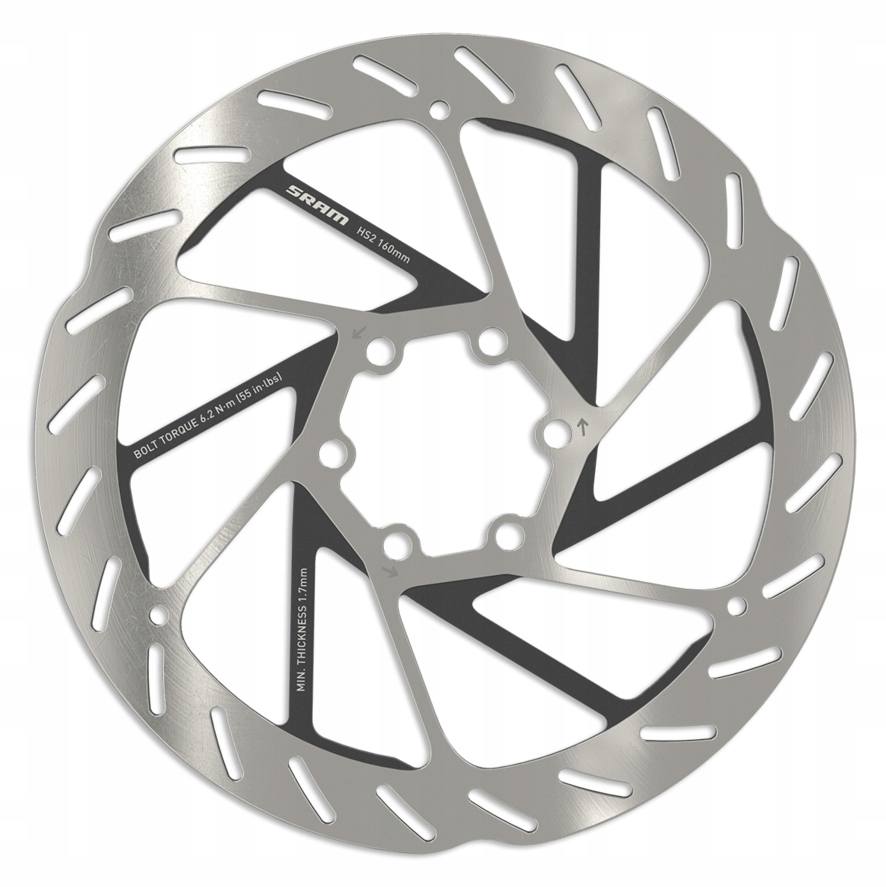 Tarcza hamulcowa SRAM HS2 ROTOR 160mm mocowanie IS