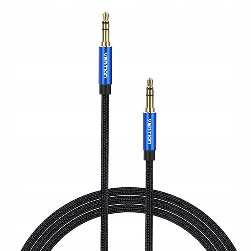 KABEL AUDIO 3,5MM 0,5M VENTION BAWLD WYTRZYMAŁY STYLOWY TRWAŁY FUNKCJONALNY