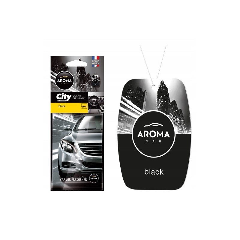 

Zapach Samochodowy Aroma Car City Card Black
