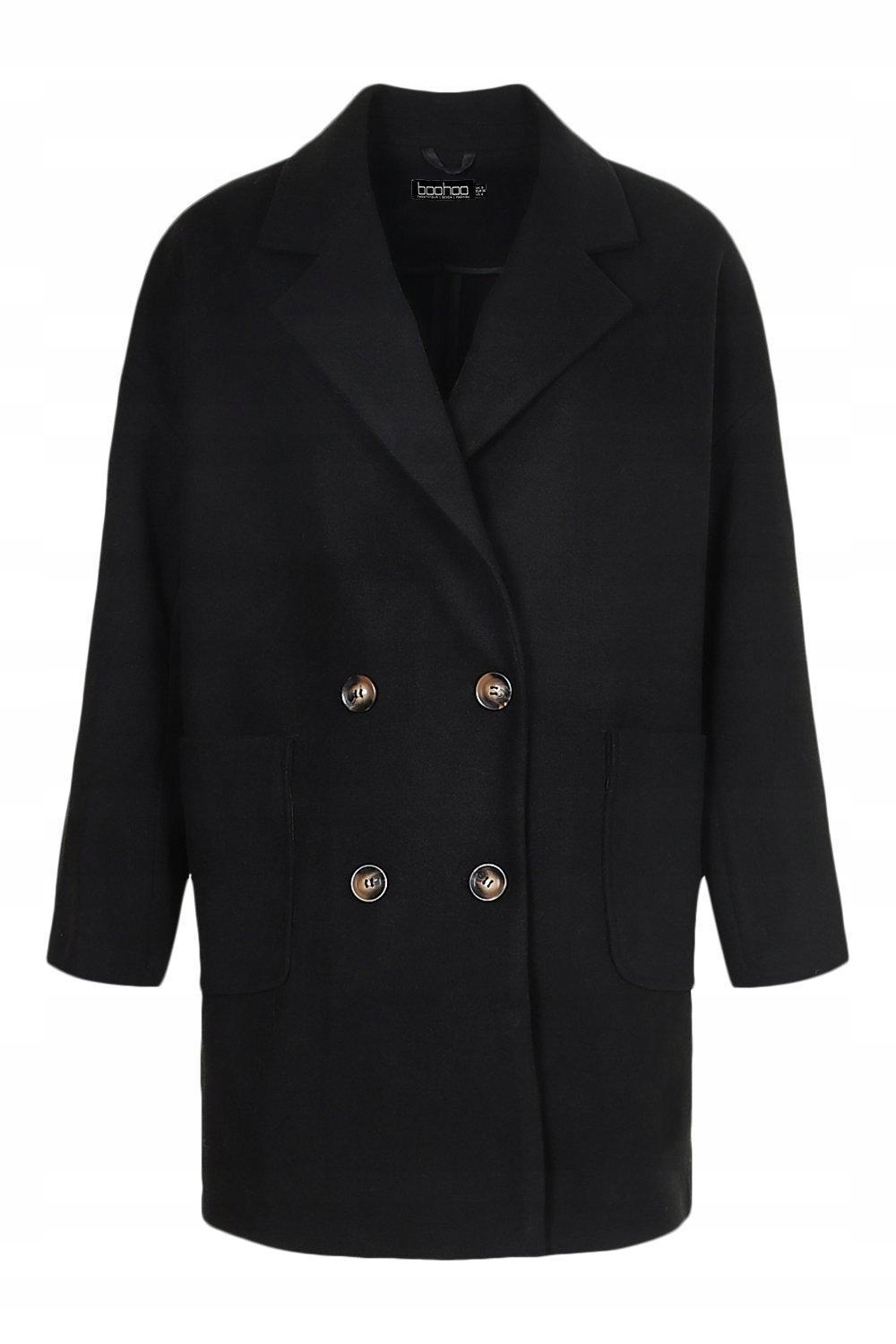 BOOHOO DWURZĘDOWY PŁASZCZ RFK XXJ__L Marka Boohoo