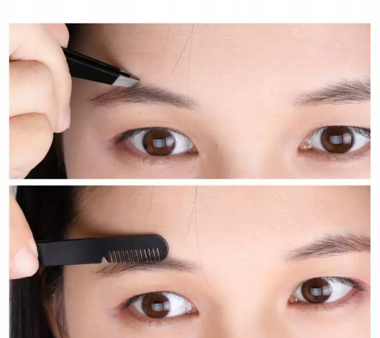 ZESTAW DO PIELĘGNACJI BRWI RZĘS NOŻYCZKI GRZEBIEŃ 11 EL MASZYNKA PĘSETY EAN (GTIN) 5907621822279