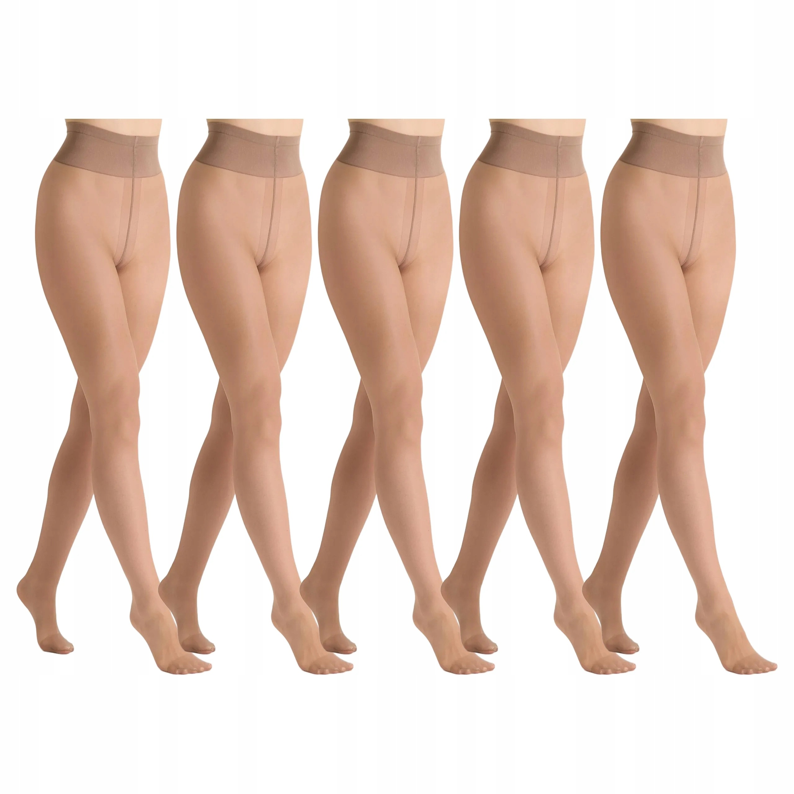 5 x Punčocháče hladké Exclusive Silk 15 den Marilyn Daino 1/2