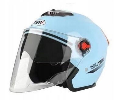 OTWARTY KASK MOTOCYKLOWY NA SKUTER MOTOR CHOPPER DASZEK BLENDA KOLORY