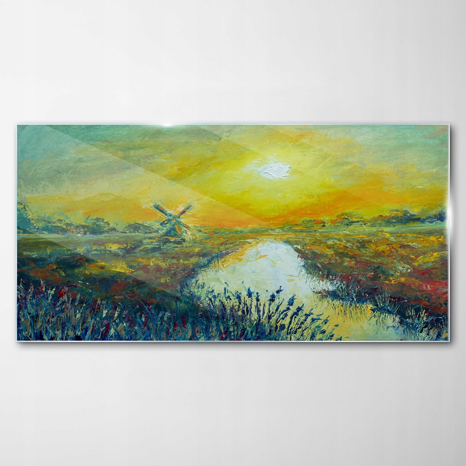 Obraz na skle Dekor Abstrakcia Umenie 100x50