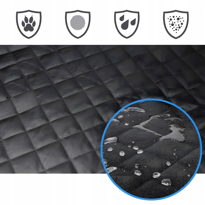 MOCNA MATA KOJEC DO BAGAŻNIKA SAMOCHODU DLA PSA Rodzaj Uniwersalne