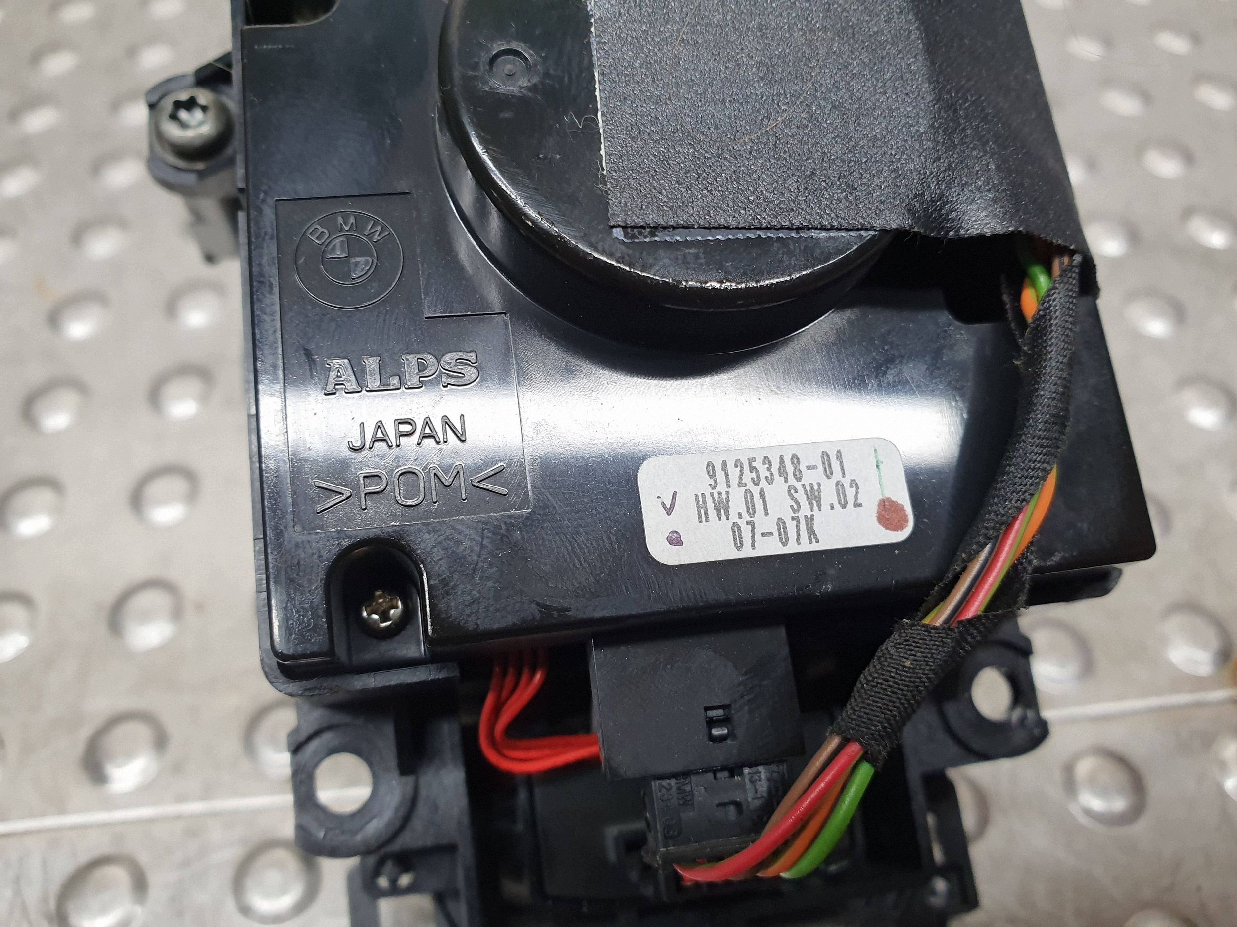 KONTROLER POKRETLO PANEL IDRIVE 9125348 BMW E90 E91 E92 E93 originál
