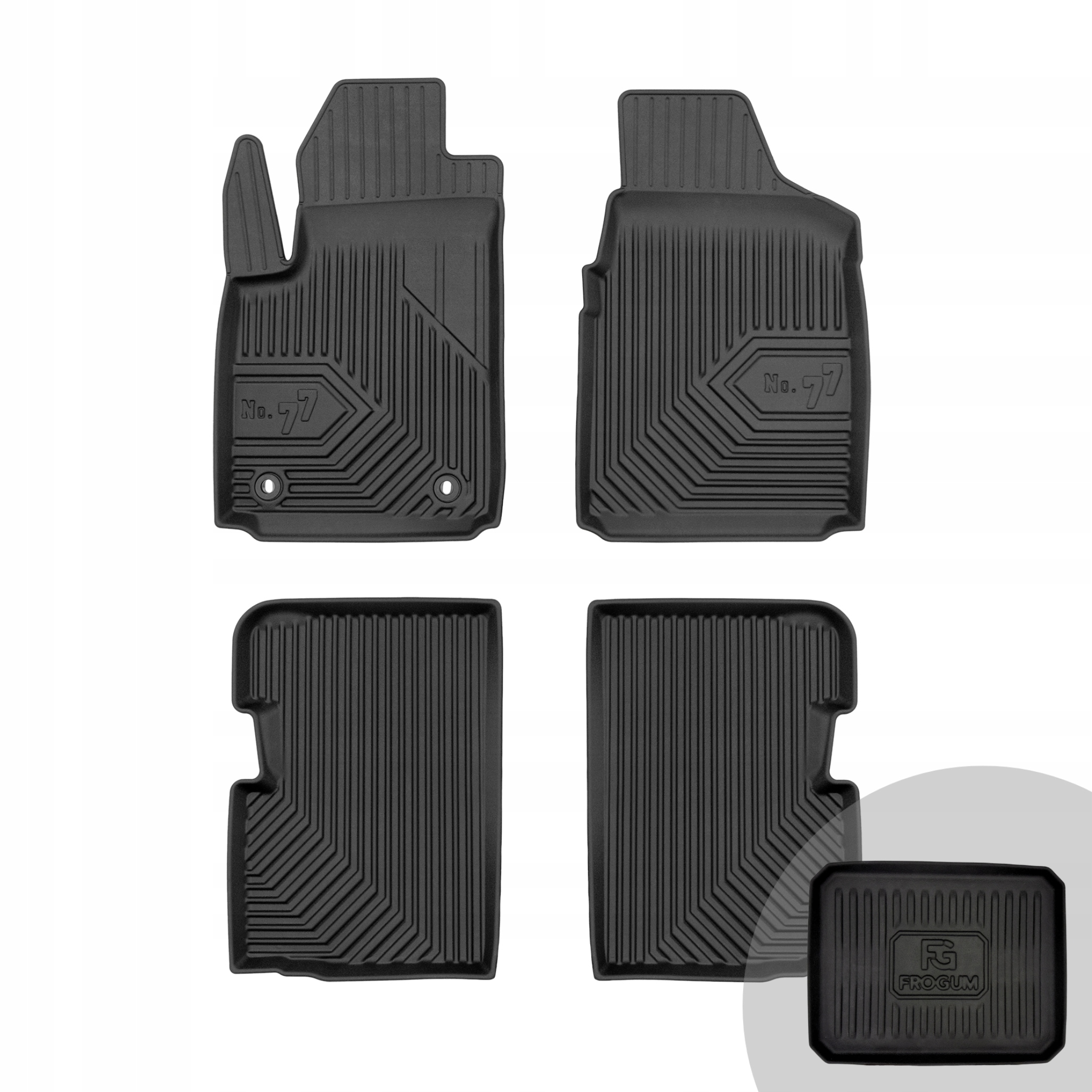Frogum Koberce do auta pro Ford Ka II 2008-2016