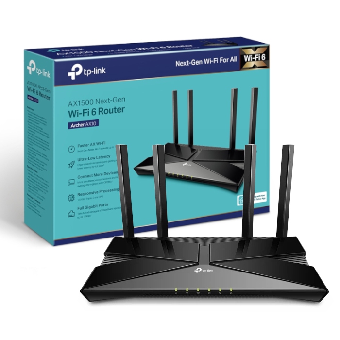 

Router WiFi 6 DualBand Tp-link Archer AX10