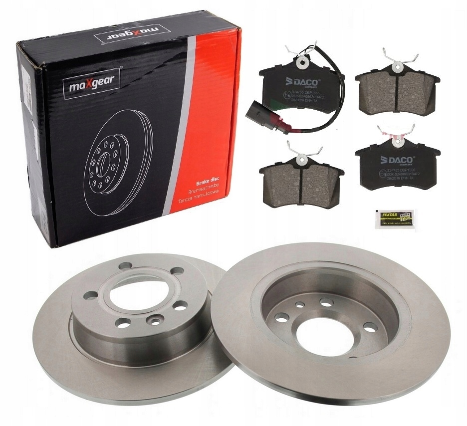 19-0776 - Диски + колодки задні VW Sharan Galaxy Alhambra