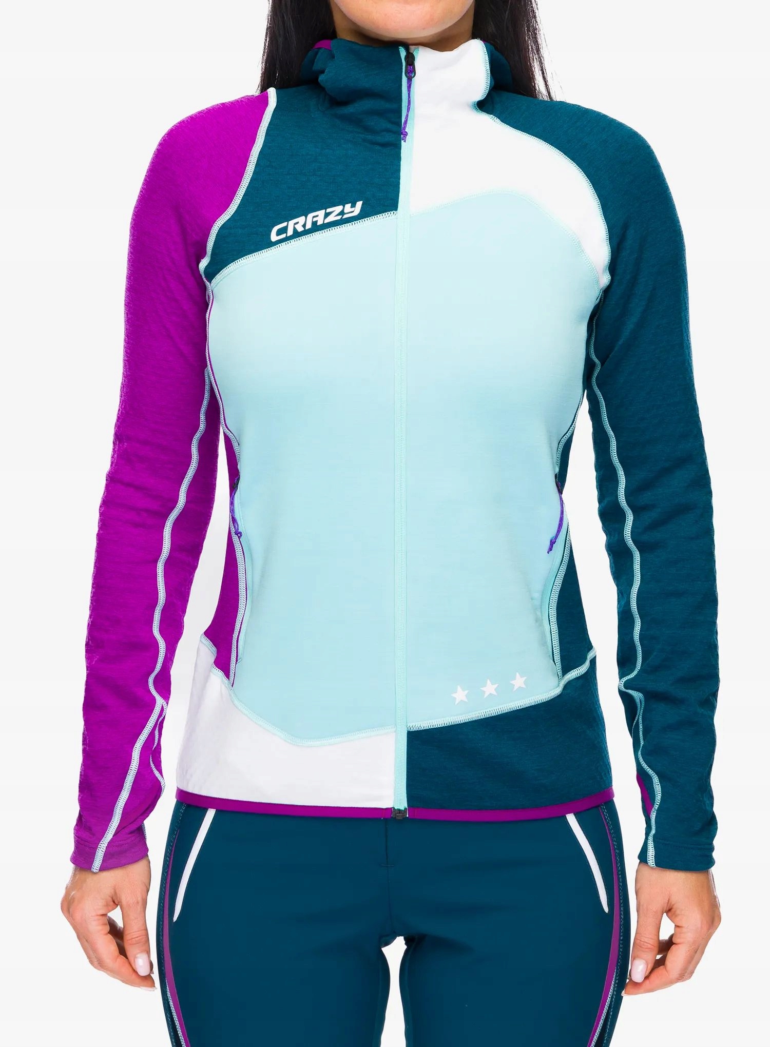 Bluza z kapturem damska Crazy Pull Ionic early XL