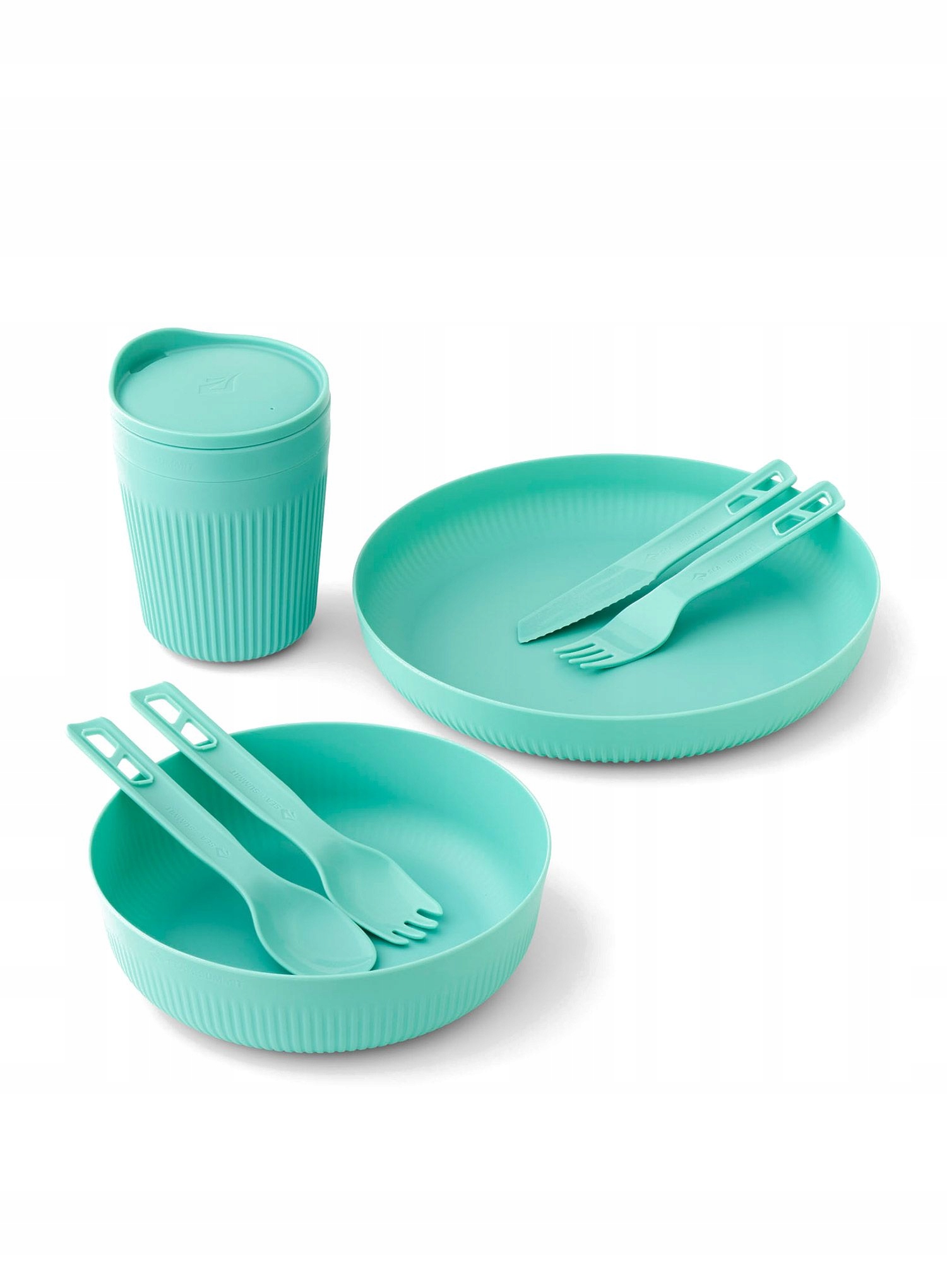 Sada nádobí Sea to Summit Passage Dinnerware Set 7dílná modrá