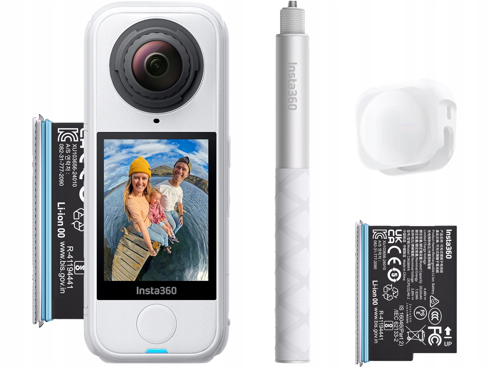 Športová kamera Insta360 X4 Air Arctic White 4K Uhd