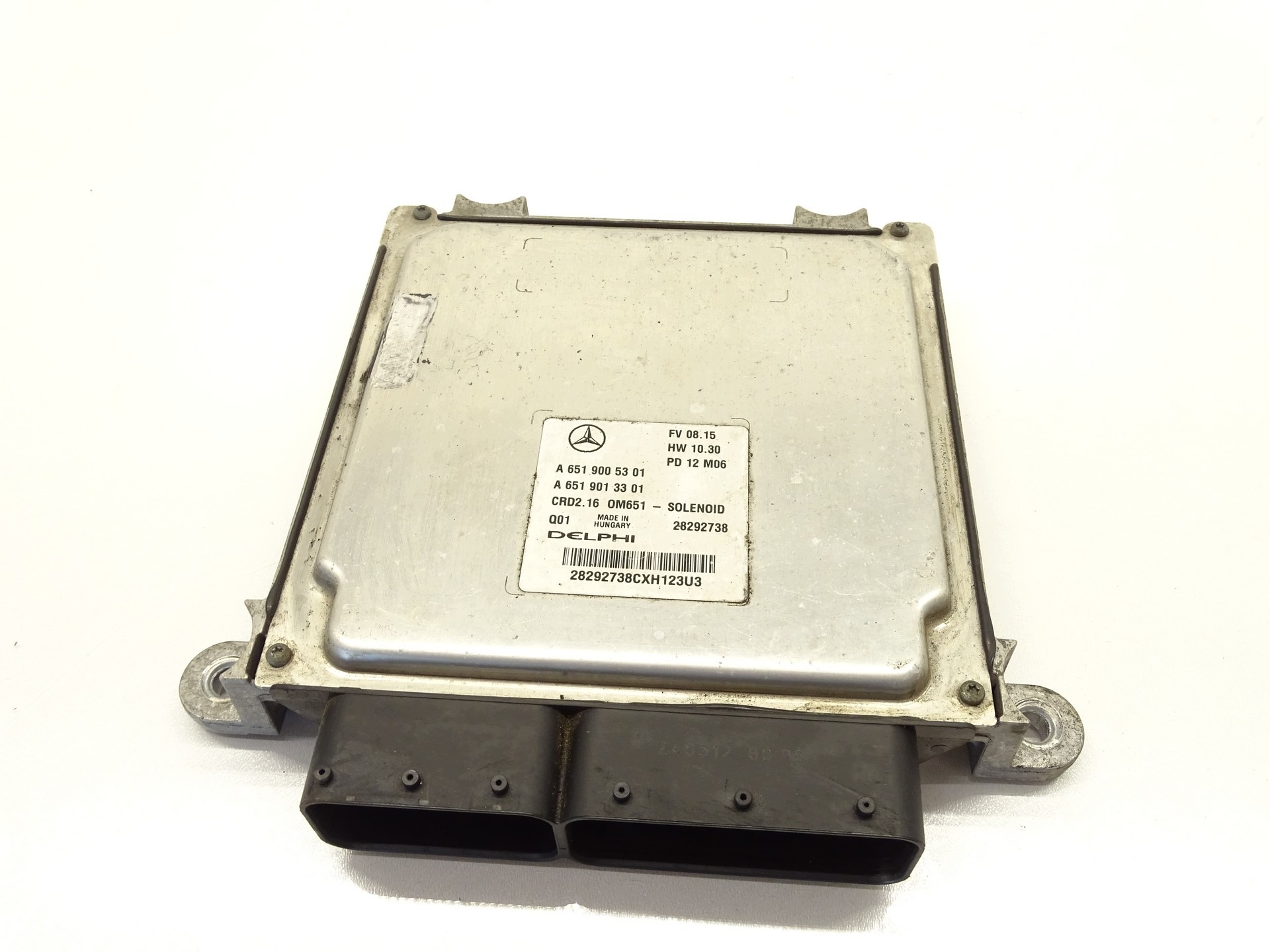 control unit of the engine computer ECU MERCEDES C-class W204 A6519005301