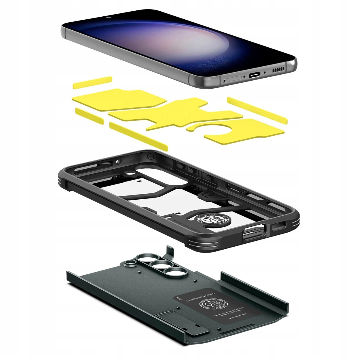 Etui do Galaxy S23 Plus, Spigen Tough, case, cover Typ plecki