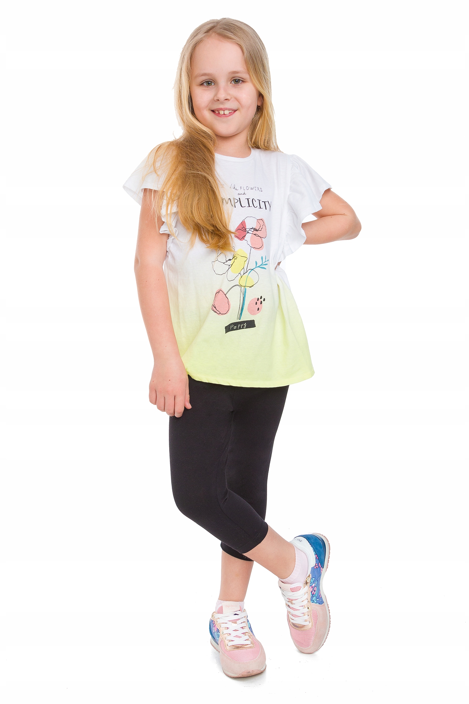 

Dziecięce Legginsy 3/4 Gumka
