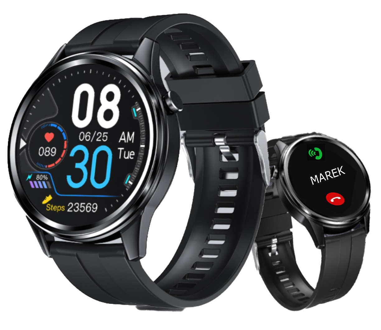

Smartwatch Zegarek Męski Sportowy Polskie Menu
