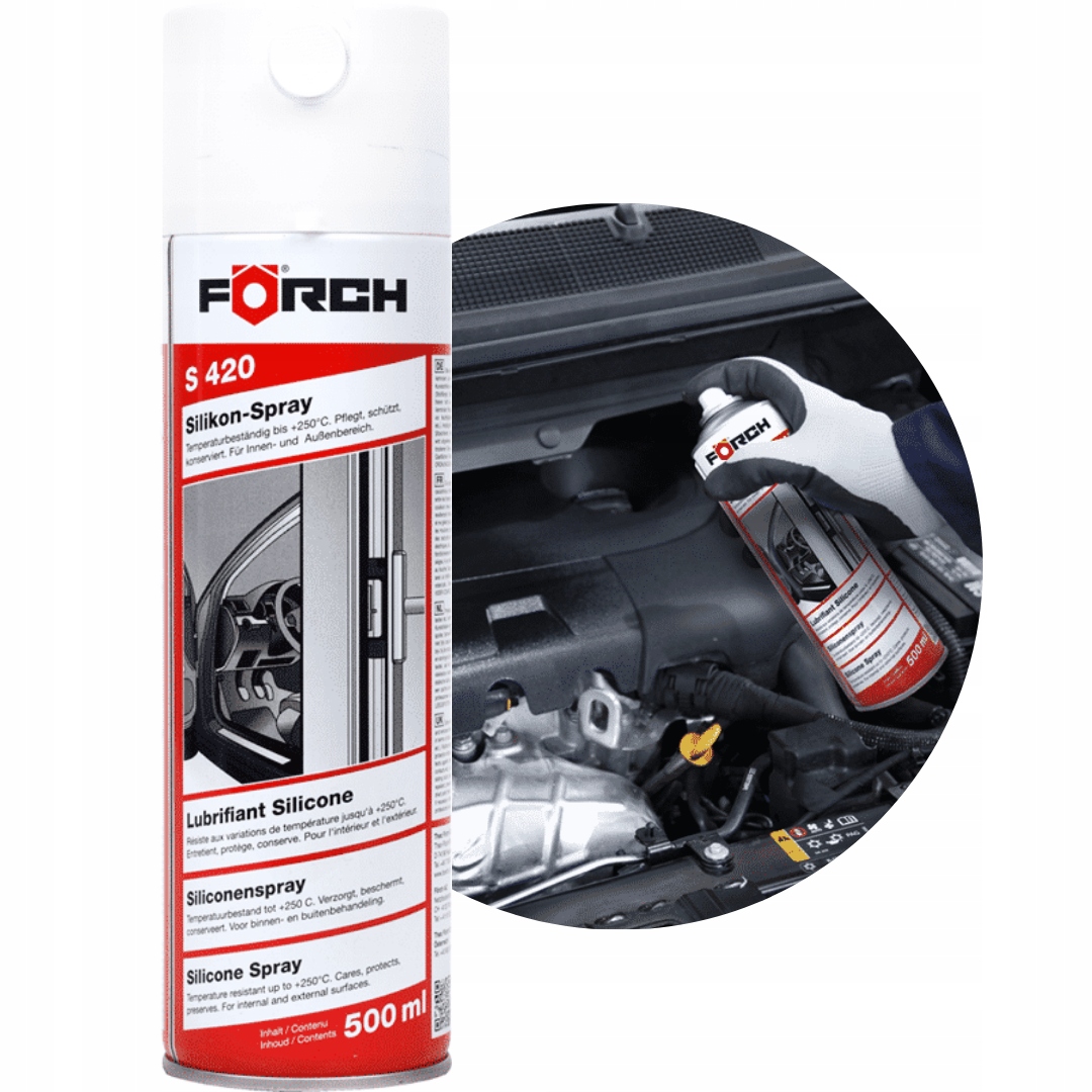 5X FORCH S420 SILIKON SPRAY 500 ML EAN (GTIN) 4028203234608