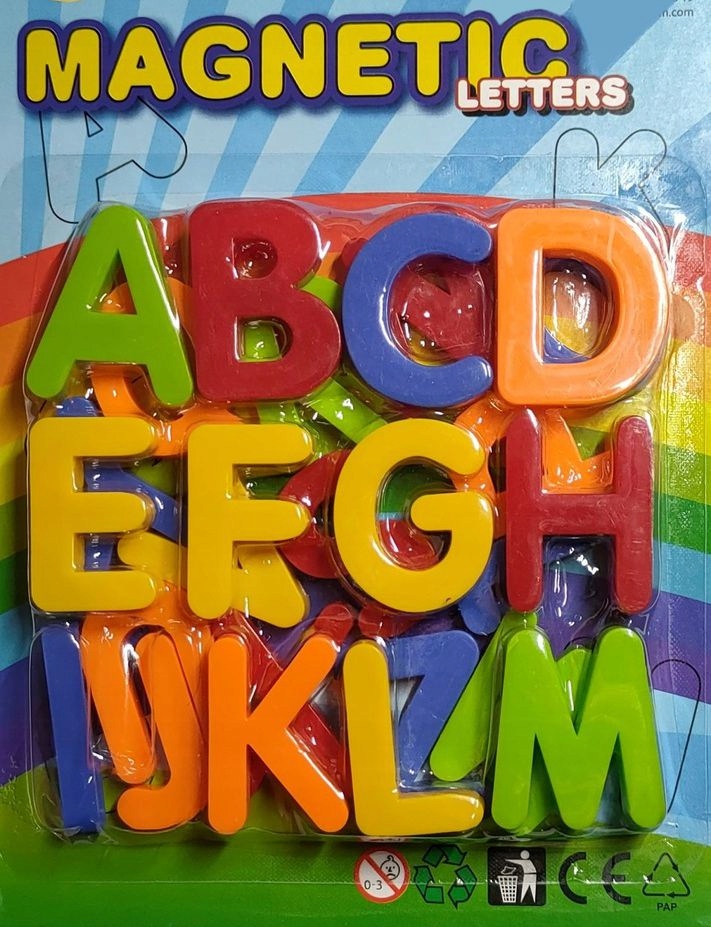 

Literki Magnetyczne Do Tablicy Edukacyjnej Alfabet