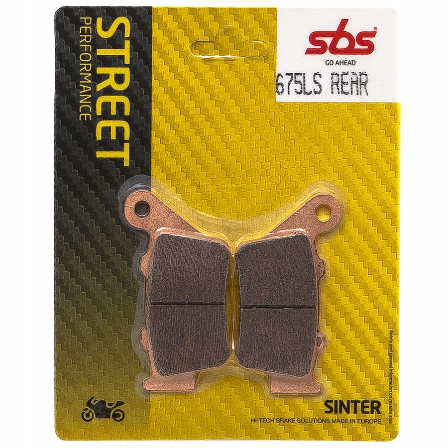 675LS - КОЛОДКИ SBS YAMAHA XT 660 З TENERE 08-15 ЗЗАДУ