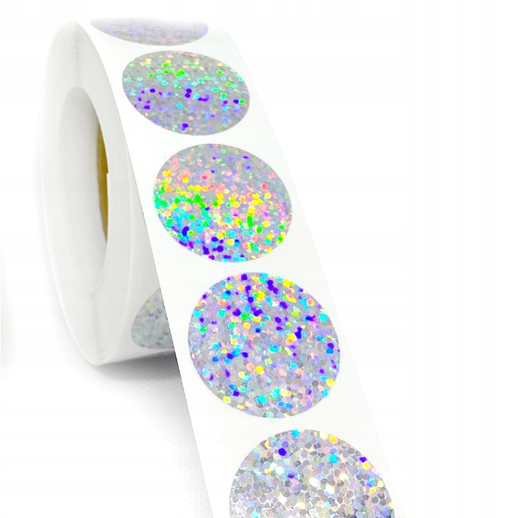 Stírací samolepky svatební 25mm kola pro pozvánky x10