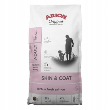 Arion Original Skin & Coat Adult Losos a Rýže Malé Rasy 2kg